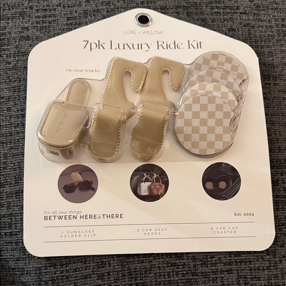Luxe + Willow Luxury Ride Kit - Tan